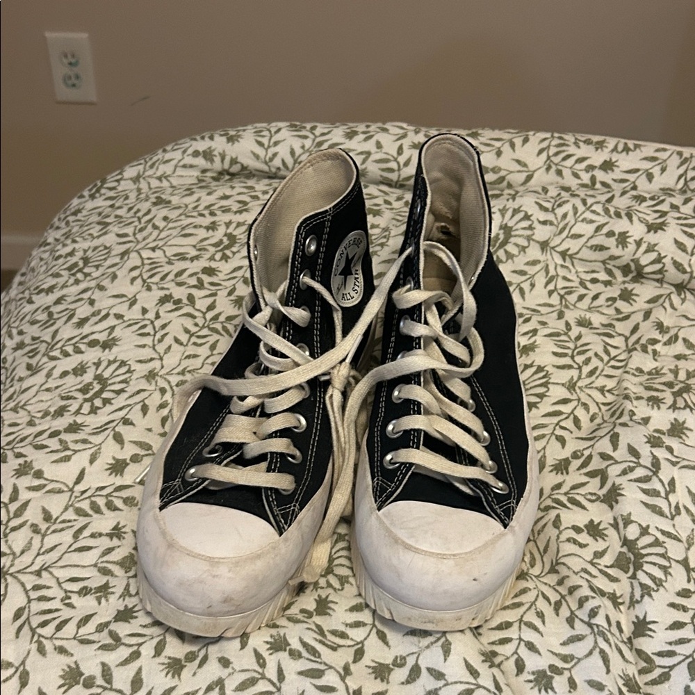 Converse Black and White Chuck Taylor Sneakers